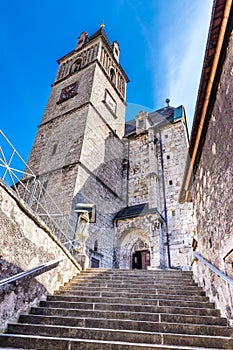 Gothic Church St Oswald- Eisenerz, Styria, Austria