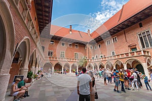 Gothic Collegium Maius-Jagiellonian University-Krakow (Cracow)- Poland
