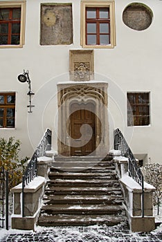 Gothic door portal