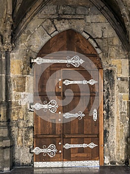 Gothic doorway