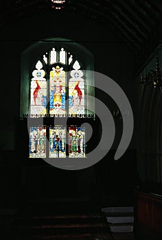 Gothic Drawing On Churchs Windows