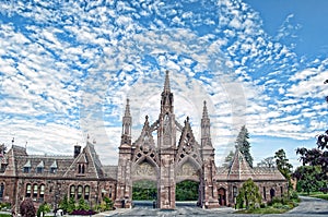 Gothic Entrance at Greenwood Cemetery