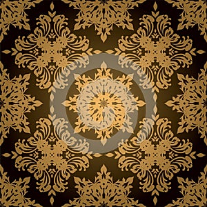Gothic gold leaf