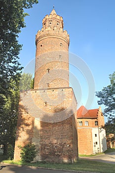 Weavers' Tower in Stargard, Poland