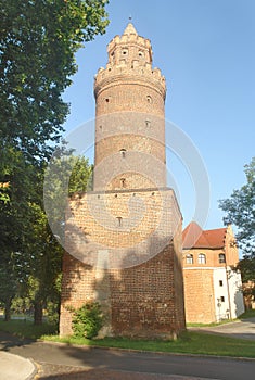 Weavers' Tower in Stargard, Poland