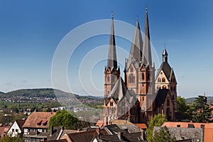 Gothic Marienkirche of Gelnhausen photo