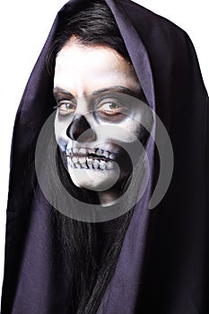 Gothic portrait of dead woman