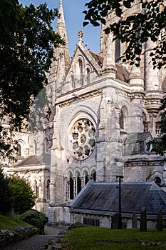 Gothic revival style Saint Fin Barre`s Cathedral