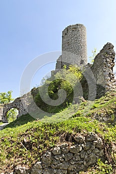 Gothic rocky castles in Poland.