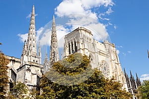 Gothic Saint Andre Cathedral, Bordeaux photo
