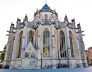 Gothic Saint Peters Church Leuven photo