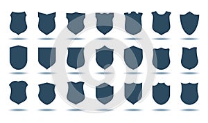 Gothic shield shapes