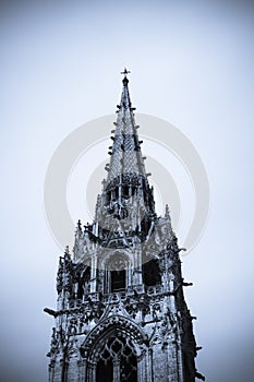 Gothic spire photo