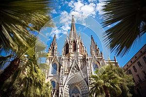 Gothic Splendor: Captivating Cathedral of Barcelona, Spain