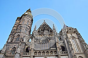 Gothic St Elisabeth Cathedral in Kosice, Slovakia