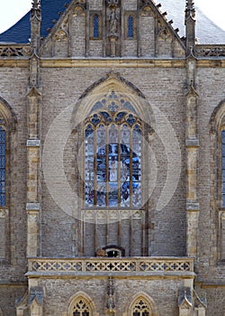 Gothic stained window