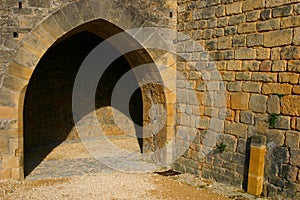 Gothic Style Medieval Stone Archway