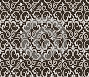 Gothic style ornament pattern