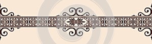 Gothic style ornament.