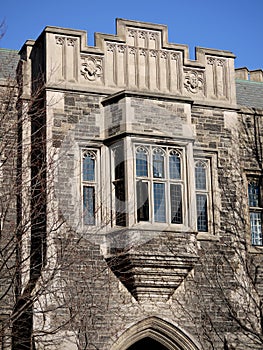Gothic style school building