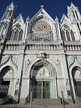 Gothic Templo Expiatorio facade