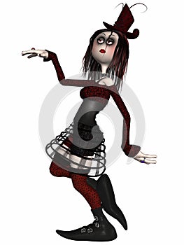 Gothic Toon Figure