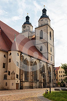 Gothic Town and Parish Church of St. Mary\'s in Lutherstadt Wittenberg photo
