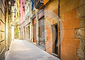 Gotic quarter of Barcelona