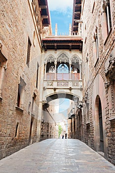 Gotic quarter of Barcelona