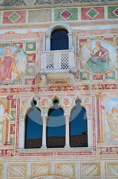 Gotic venetian windows from the Spilimbergo's castle