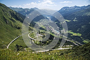 Gottardo Pass in Switzerland photo