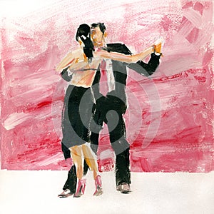 Gouache tango photo