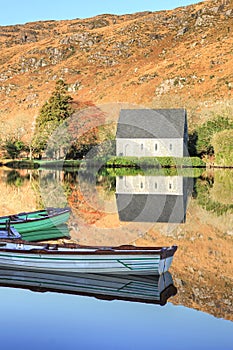 Gougane Barra, West Cork in Ireland. photo