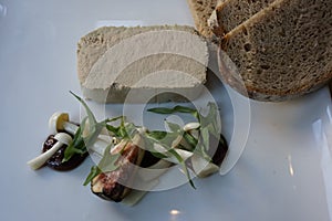 Gourmet appetizer Foie gras