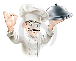 Gourmet chef illustration