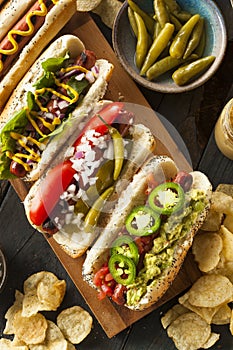 Gourmet Grilled All Beef Hots Dogs photo