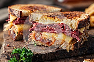 Gourmet Grilled Cheese Sandwich with Caramelized Onions