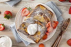 Gourmet Homemade Brioche French Toast