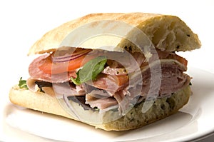 Conocedor italiano sándwich 