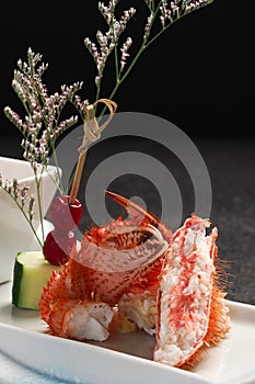 Gourmet japanese crab