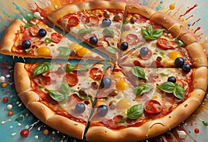 Gourmet Pizza Delight, Generative AI