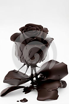 Gourmet Romance: A Chocolate Rose with a Touch of Malice, irresistible temptation