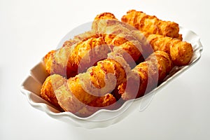 Gourmet shaped crisp fried potato fingers