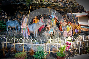 Govardhan, Mountain,Vrindavan.INDIA.