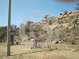 View of Goverdhan Hill