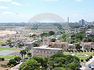 Goverment house. Paraguay. Mariscal LopezÃÂ´s Palace nearby Asuncion Bay photo