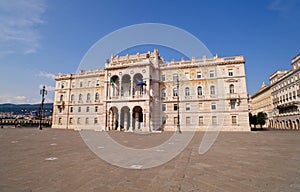 Governament house in Trieste photo