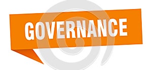 governance speech bubble.