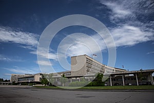 Government building in Belgrade, Serbia