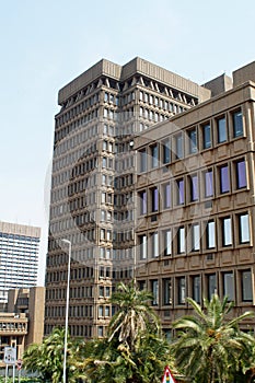 Government building in downtown Johannesburg